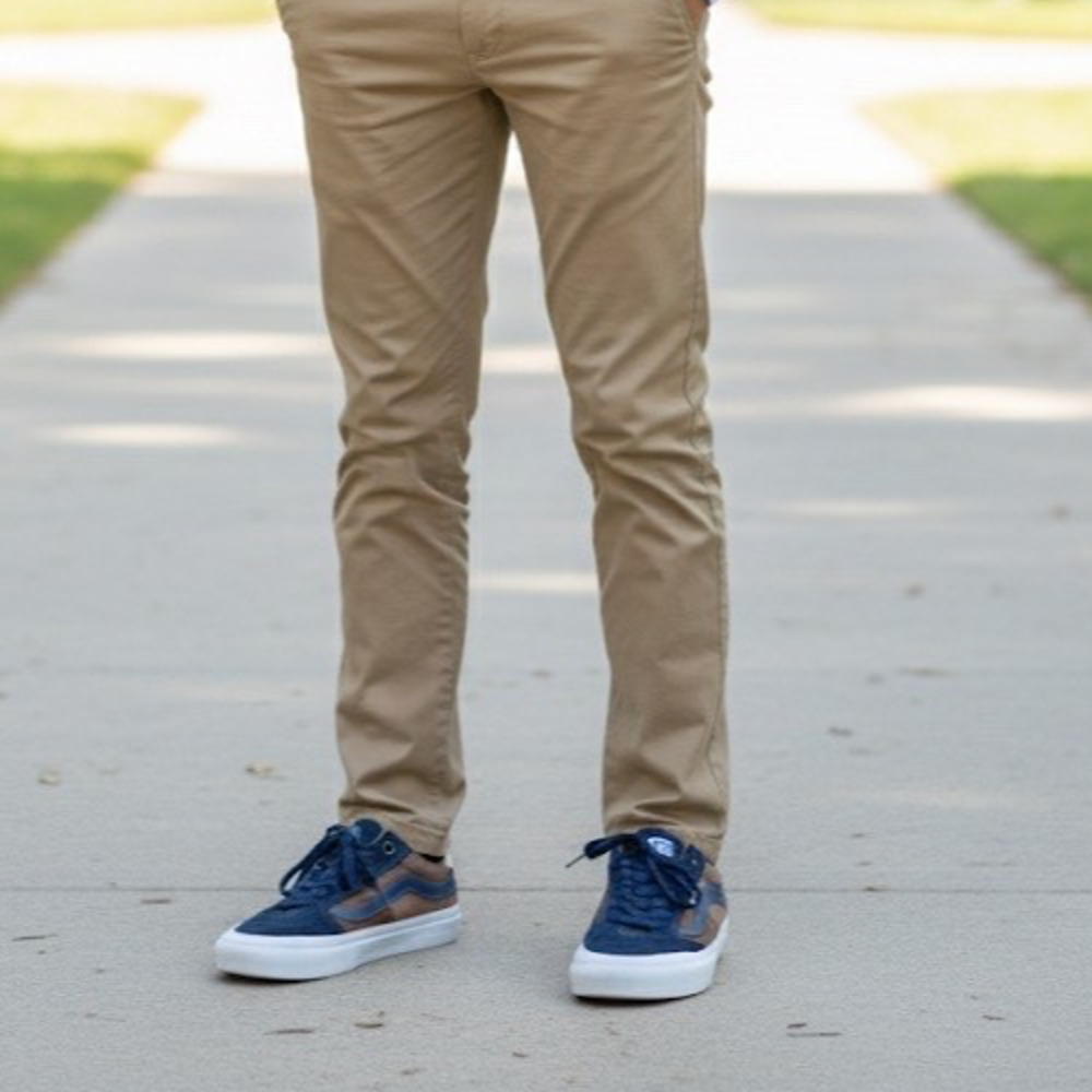 Vans Style 112 Pro Dress Blues Dachshund Brown Suede Mesh Skate Shoes Men’s 8